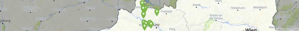 Kartenansicht für Apotheken-Notdienste in der Nähe von Sankt Peter am Wimberg (Rohrbach, Oberösterreich)